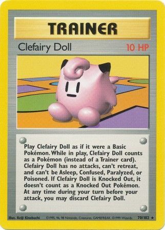 Clefairy Doll (70/102) [Base Set Unlimited] | L.A. Mood Comics and Games