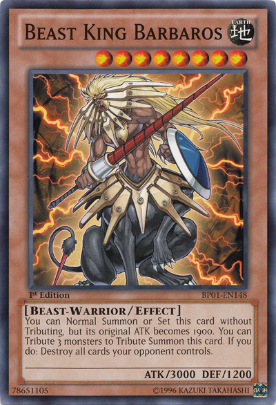 Beast King Barbaros [BP01-EN148] Common | L.A. Mood Comics and Games