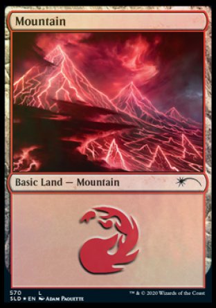 Mountain (Lightning) (570) [Secret Lair Drop Promos] | L.A. Mood Comics and Games