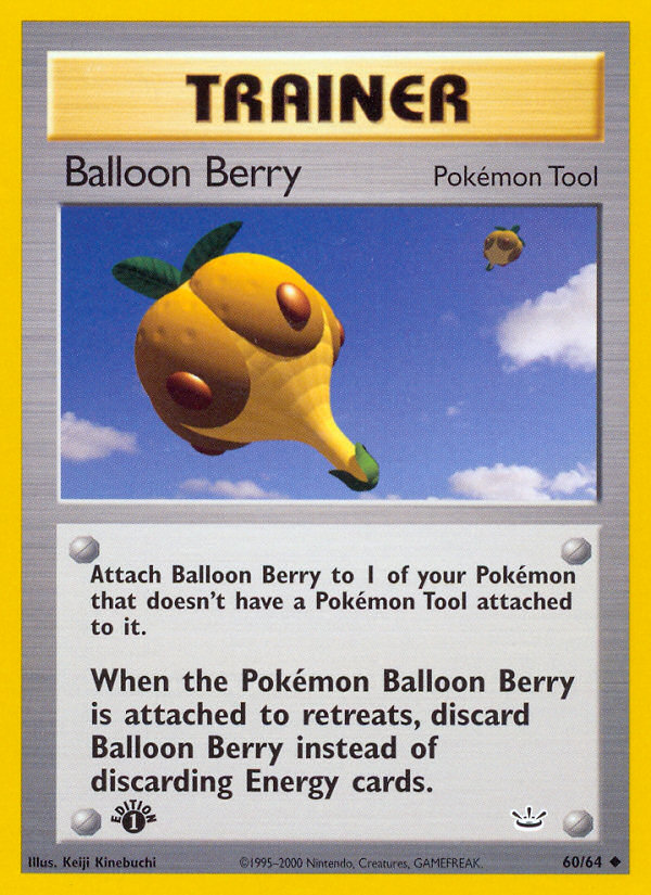 Balloon Berry (60/64) [Neo Revelation 1st Edition] | L.A. Mood Comics and Games