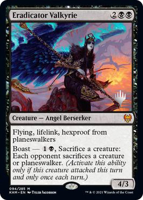 Eradicator Valkyrie (Promo Pack) [Kaldheim Promos] | L.A. Mood Comics and Games