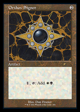 Orzhov Signet (Retro) [Secret Lair Drop Series] | L.A. Mood Comics and Games