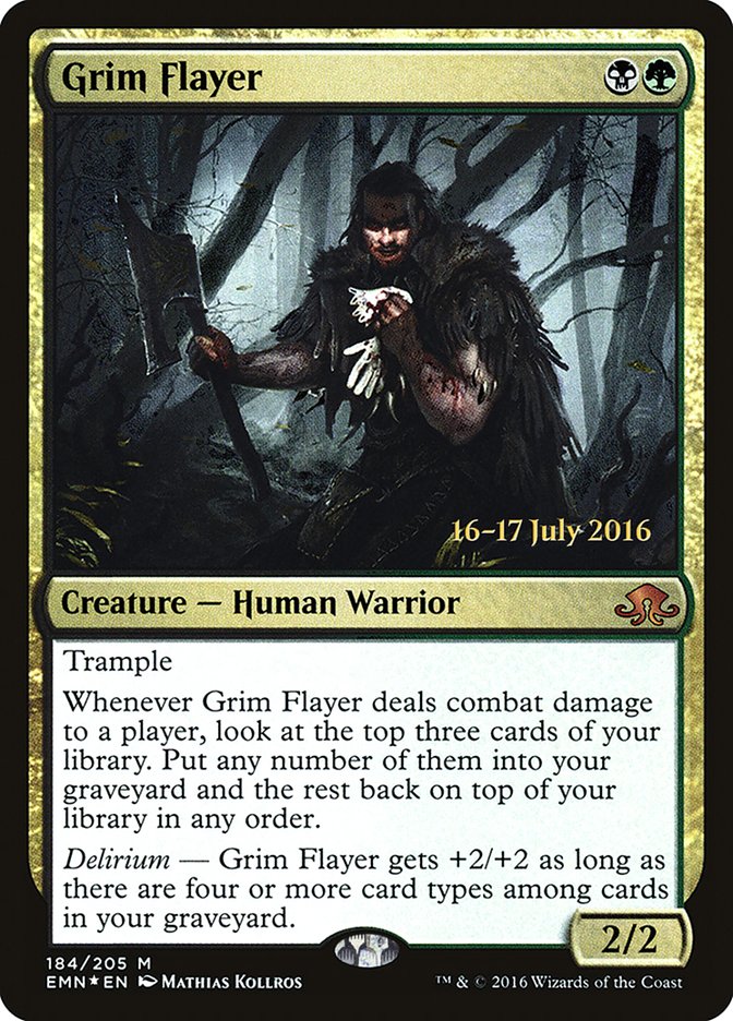 Grim Flayer [Eldritch Moon Prerelease Promos] | L.A. Mood Comics and Games