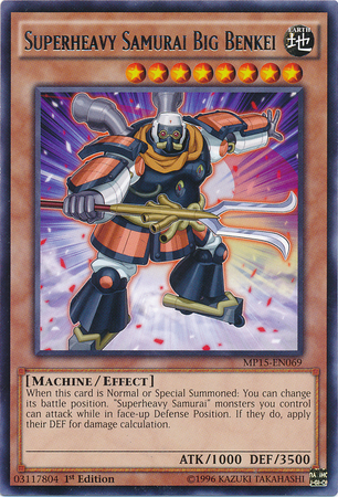 Superheavy Samurai Big Benkei [MP15-EN069] Rare | L.A. Mood Comics and Games