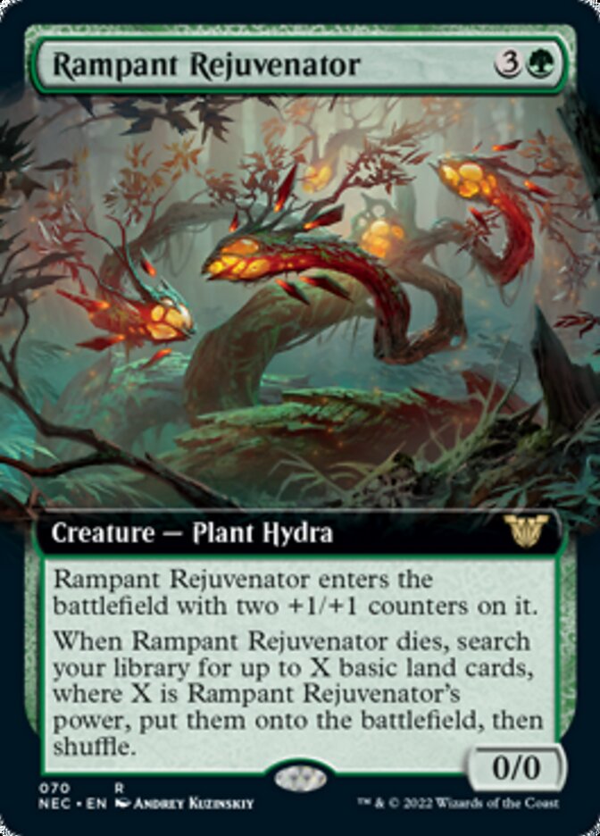 Rampant Rejuvenator (Extended Art) [Kamigawa: Neon Dynasty Commander] | L.A. Mood Comics and Games