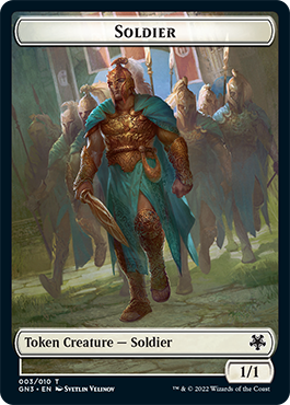 Soldier // Elf Warrior Double-Sided Token [Game Night: Free-for-All Tokens] | L.A. Mood Comics and Games