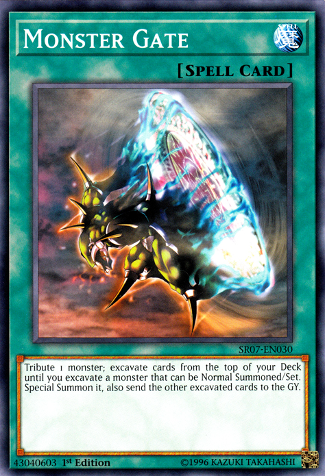 Monster Gate [SR07-EN030] Common | L.A. Mood Comics and Games