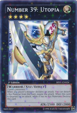 Number 39: Utopia [BP01-EN024] Starfoil Rare | L.A. Mood Comics and Games