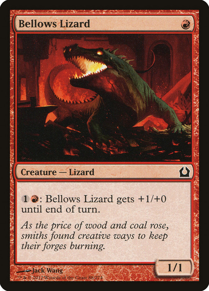 Bellows Lizard [Return to Ravnica] | L.A. Mood Comics and Games