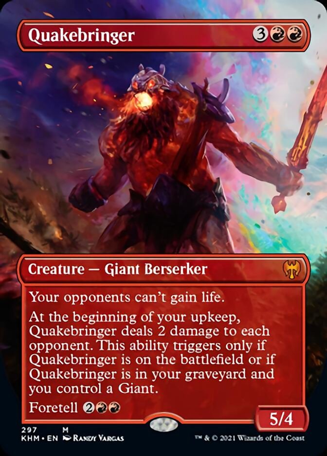 Quakebringer (Borderless Alternate Art) [Kaldheim] | L.A. Mood Comics and Games