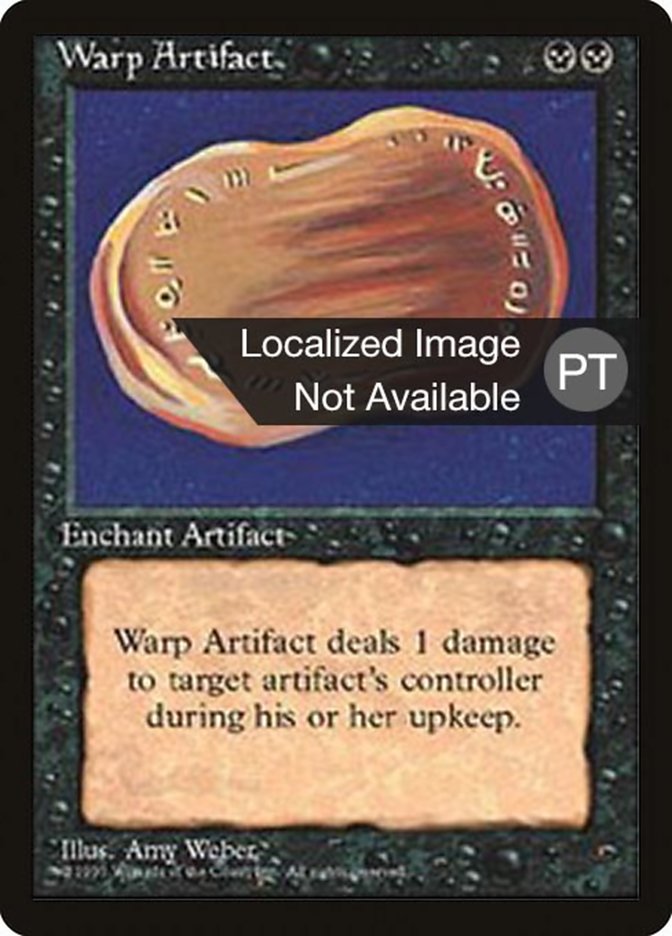 Warp Artifact [Fourth Edition (Foreign Black Border)] | L.A. Mood Comics and Games