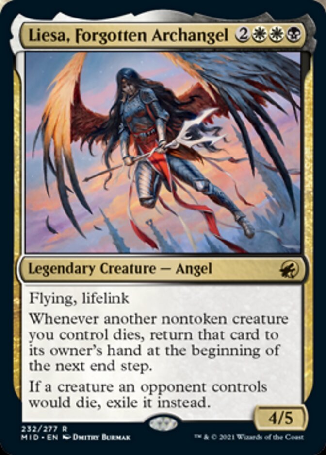 Liesa, Forgotten Archangel [Innistrad: Midnight Hunt] | L.A. Mood Comics and Games