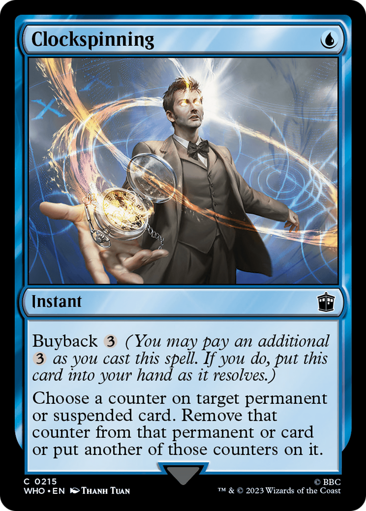 Clockspinning [Doctor Who] | L.A. Mood Comics and Games