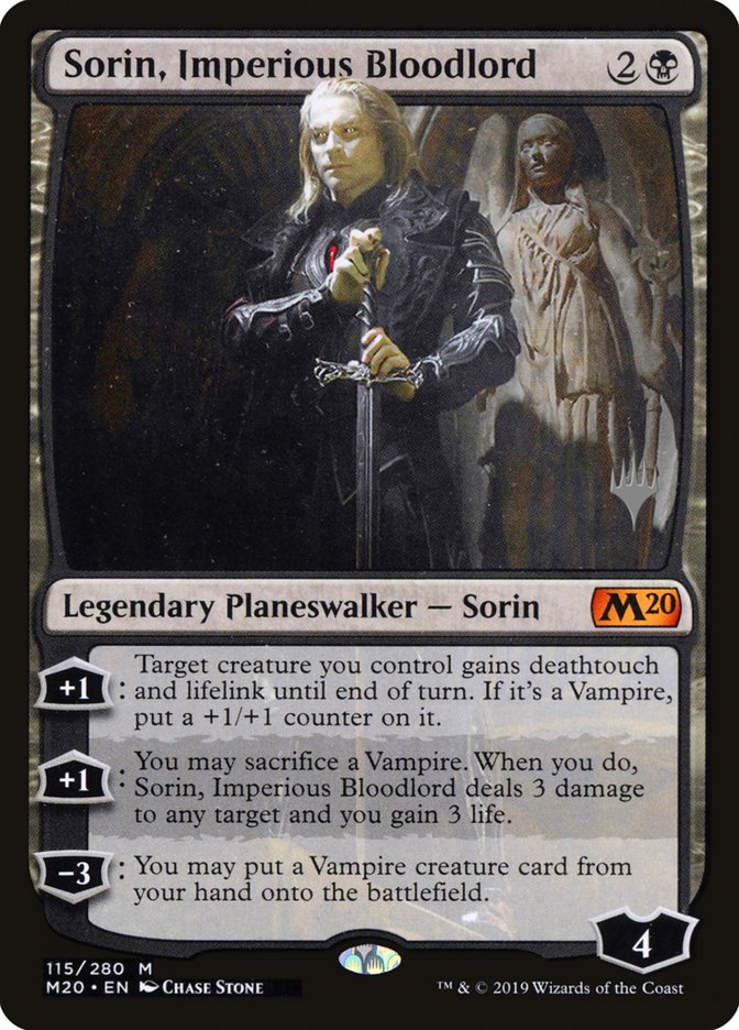 Sorin, Imperious Bloodlord (Promo Pack) [Core Set 2020 Promos] | L.A. Mood Comics and Games