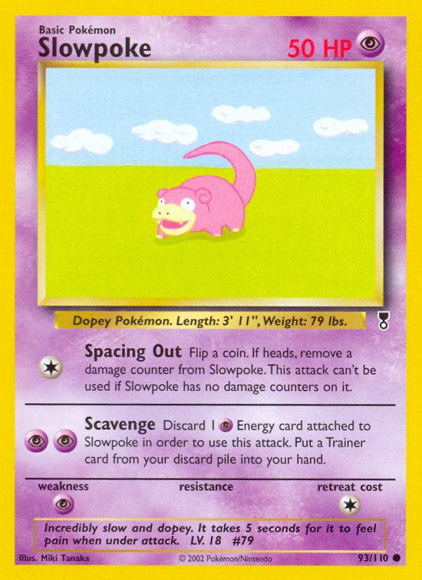 Slowpoke (93/110) [Legendary Collection] | L.A. Mood Comics and Games