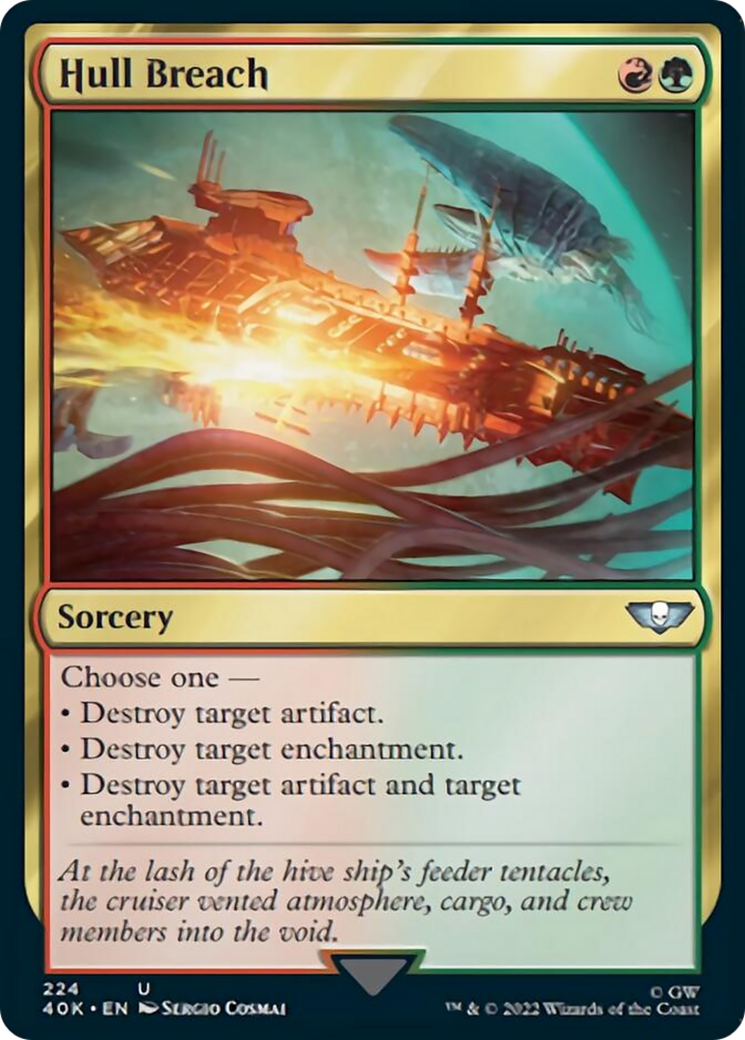 Hull Breach (Surge Foil) [Warhammer 40,000] | L.A. Mood Comics and Games