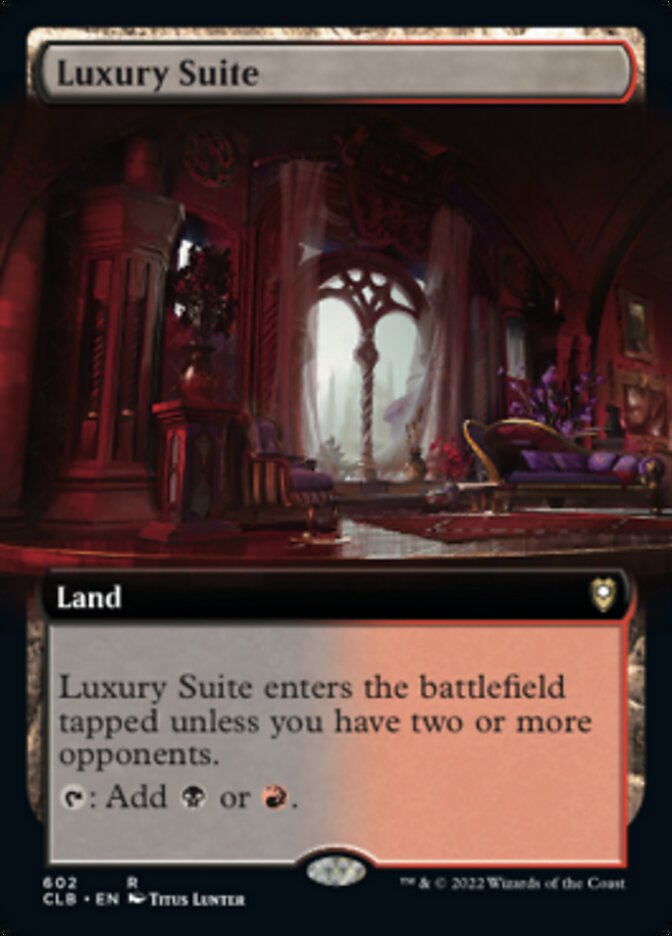 Luxury Suite (Extended Art) [Commander Legends: Battle for Baldur's Gate] | L.A. Mood Comics and Games