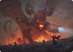 Tiamat Art Card [Dungeons & Dragons: Adventures in the Forgotten Realms Art Series] | L.A. Mood Comics and Games