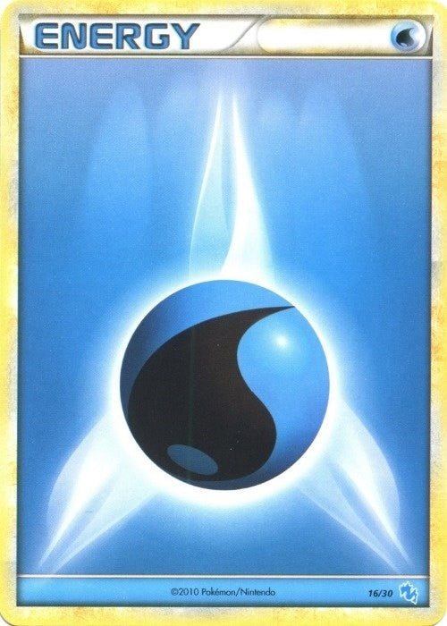Water Energy (16/30) [HeartGold & SoulSilver: Trainer Kit - Gyarados] | L.A. Mood Comics and Games