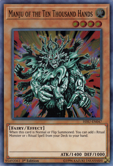 Manju of the Ten Thousand Hands [HISU-EN047] Super Rare | L.A. Mood Comics and Games
