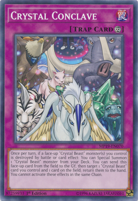 Crystal Conclave [MP19-EN070] Common | L.A. Mood Comics and Games