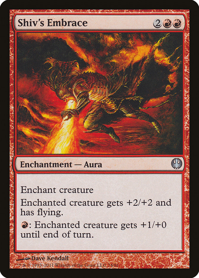 Shiv's Embrace [Duel Decks: Knights vs. Dragons] | L.A. Mood Comics and Games