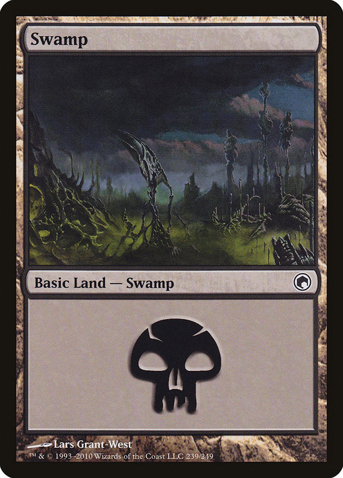 Swamp (239) [Scars of Mirrodin] | L.A. Mood Comics and Games