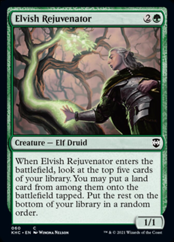 Elvish Rejuvenator [Kaldheim Commander] | L.A. Mood Comics and Games