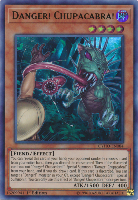 Danger! Chupacabra! [CYHO-EN084] Ultra Rare | L.A. Mood Comics and Games