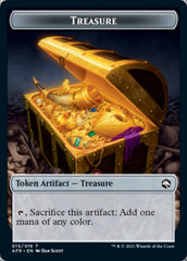 Treasure // Angel Double-Sided Token [Dungeons & Dragons: Adventures in the Forgotten Realms Tokens] | L.A. Mood Comics and Games