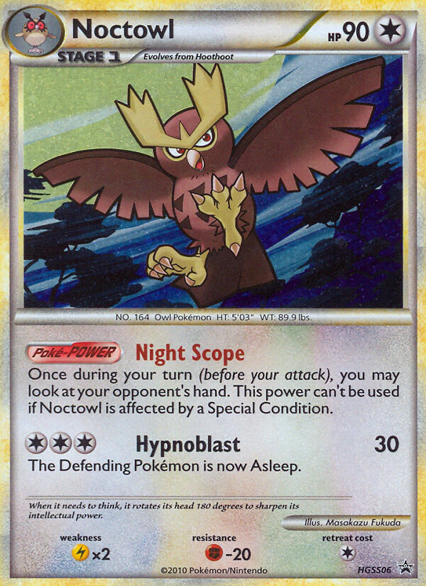 Noctowl (HGSS06) [HeartGold & SoulSilver: Black Star Promos] | L.A. Mood Comics and Games