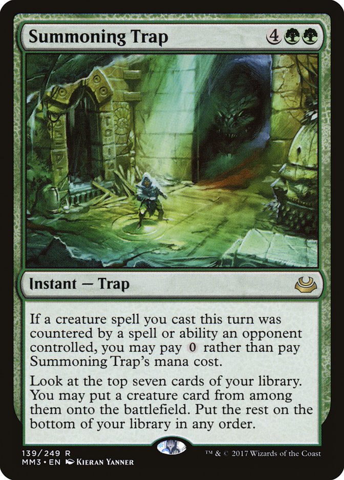 Summoning Trap [Modern Masters 2017] | L.A. Mood Comics and Games