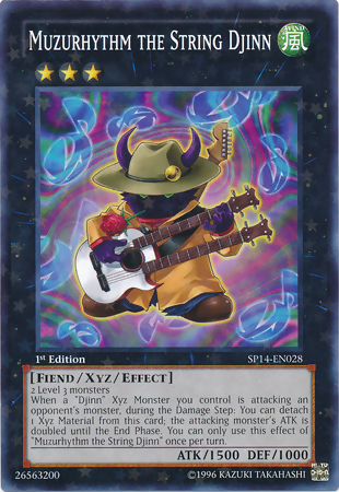 Muzurhythm the String Djinn [SP14-EN028] Starfoil Rare | L.A. Mood Comics and Games