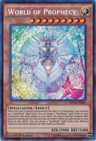 World of Prophecy [MP14-EN081] Secret Rare | L.A. Mood Comics and Games