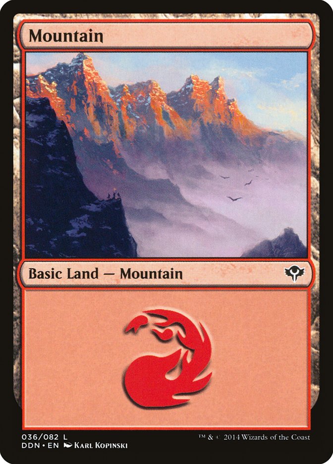 Mountain (36) [Duel Decks: Speed vs. Cunning] | L.A. Mood Comics and Games