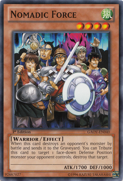 Nomadic Force [GAOV-EN040] Common | L.A. Mood Comics and Games