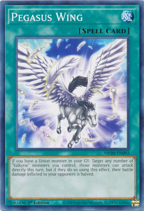 Pegasus Wing [MP20-EN092] Common | L.A. Mood Comics and Games