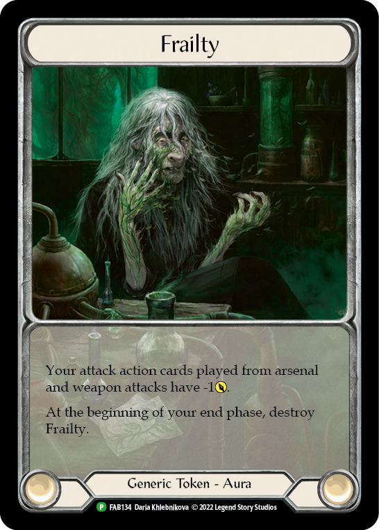 Frailty [FAB134] (Promo)  Rainbow Foil | L.A. Mood Comics and Games