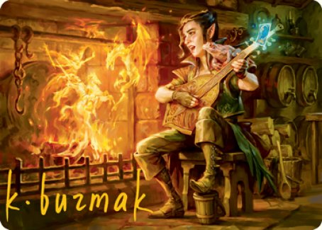 Wish Art Card (Gold-Stamped Signature) [Dungeons & Dragons: Adventures in the Forgotten Realms Art Series] | L.A. Mood Comics and Games
