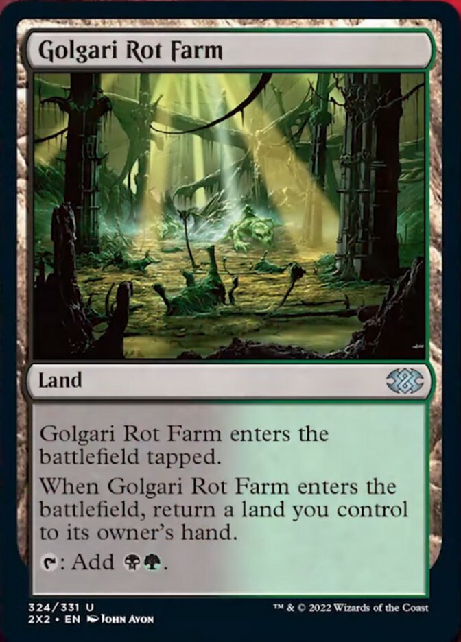 Golgari Rot Farm [Double Masters 2022] | L.A. Mood Comics and Games