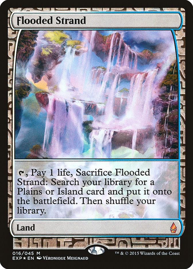 Flooded Strand [Zendikar Expeditions] | L.A. Mood Comics and Games