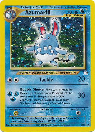 Azumarill (2/111) [Neo Genesis Unlimited] | L.A. Mood Comics and Games