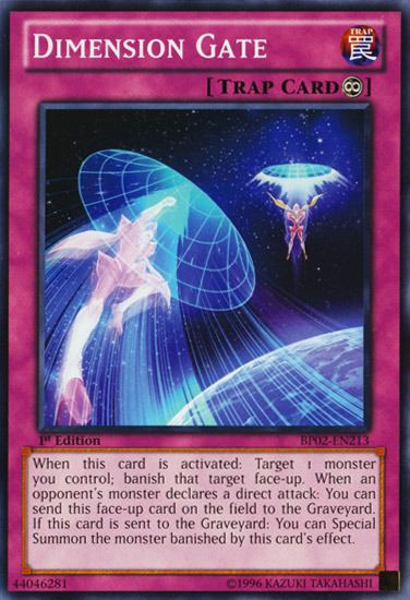 Dimension Gate [BP02-EN213] Mosaic Rare | L.A. Mood Comics and Games