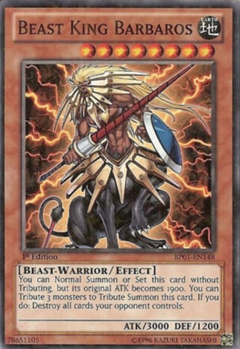 Beast King Barbaros [BP01-EN148] Starfoil Rare | L.A. Mood Comics and Games