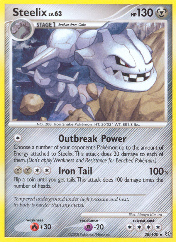 Steelix (28/100) [Diamond & Pearl: Stormfront] | L.A. Mood Comics and Games