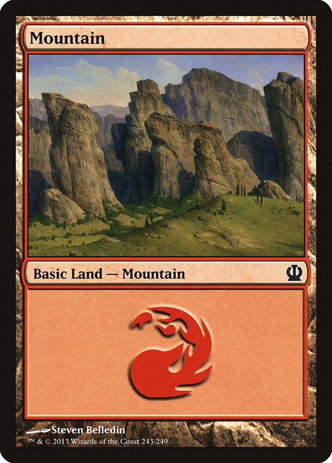 Mountain (243) [Theros] | L.A. Mood Comics and Games