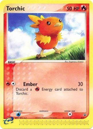 Torchic (017) (Non-Holo) [Nintendo: Black Star Promos] | L.A. Mood Comics and Games