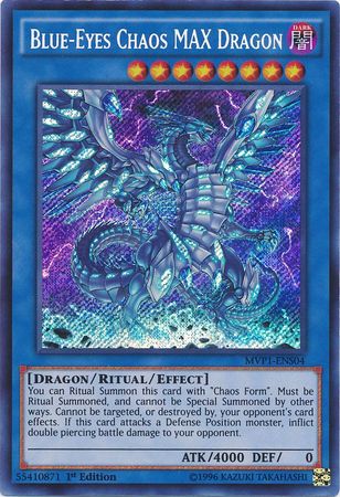 Blue-Eyes Chaos MAX Dragon [MVP1-ENS04] Secret Rare | L.A. Mood Comics and Games