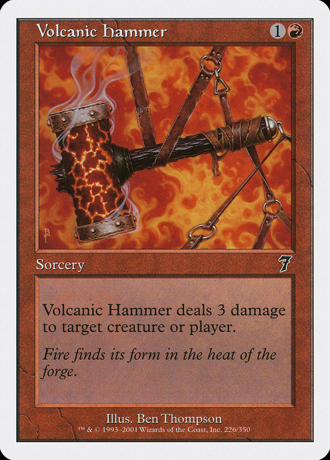 Volcanic Hammer [Seventh Edition] | L.A. Mood Comics and Games