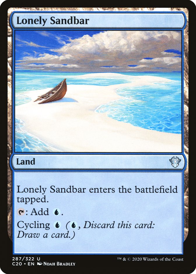 Lonely Sandbar [Commander 2020] | L.A. Mood Comics and Games